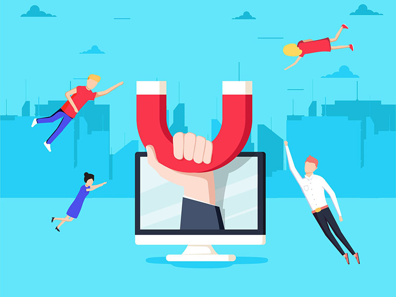 thu hút khách hàng website